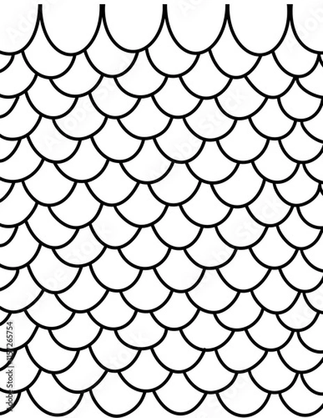 Fototapeta Line Pattern Drawing And Design