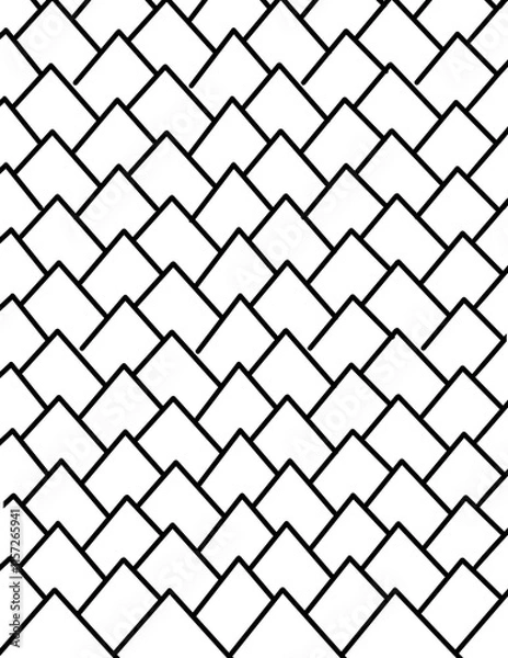 Fototapeta Line Pattern Drawing And Design