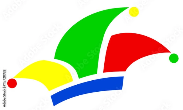 Fototapeta Narrenkappe