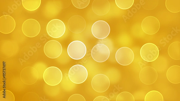 Obraz Yellow Circles Background. 