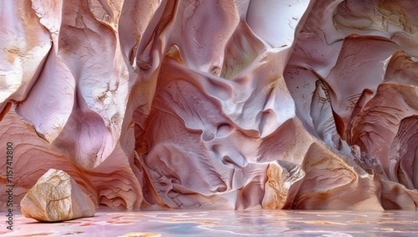 Obraz Cave with twisted walls