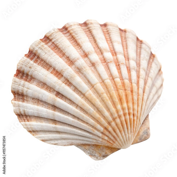 Obraz seashell isolated on white  transparent background, png