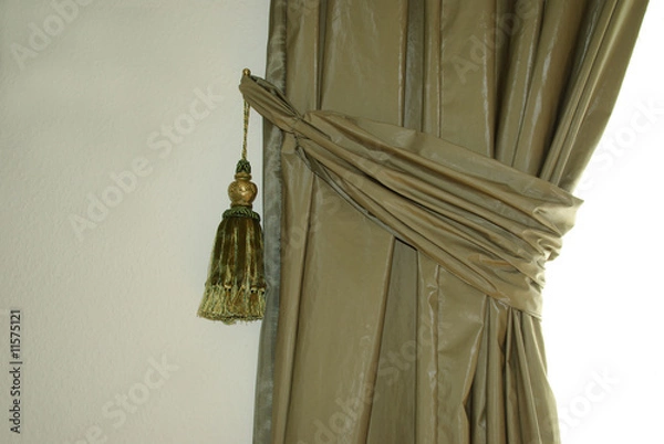 Obraz Vorhang - Textil - Fensterdeko