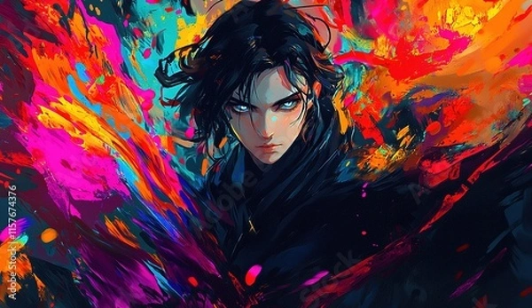 Obraz anime character