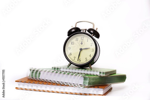 Obraz watch lay on notebooks