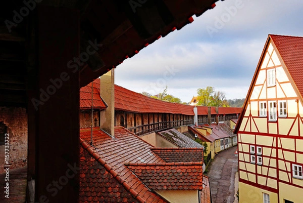 Fototapeta Nördlingen Stadtmauer