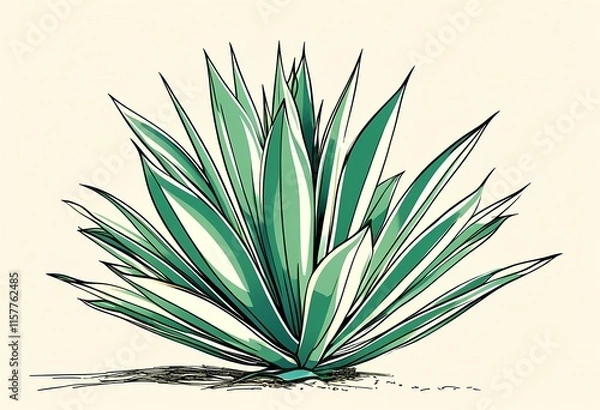 Obraz agave