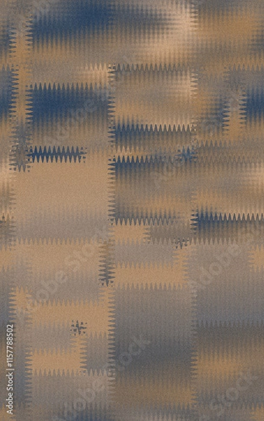 Obraz An abstract grainy wave texure background image.
