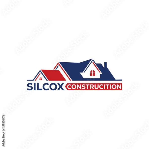 Obraz real estate logo design