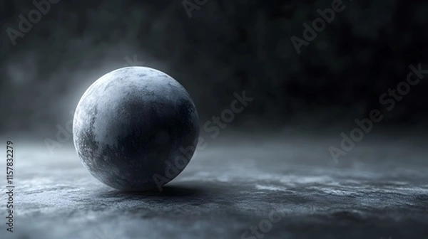 Fototapeta Emotional Void: A Reflection on Apathy and Loneliness