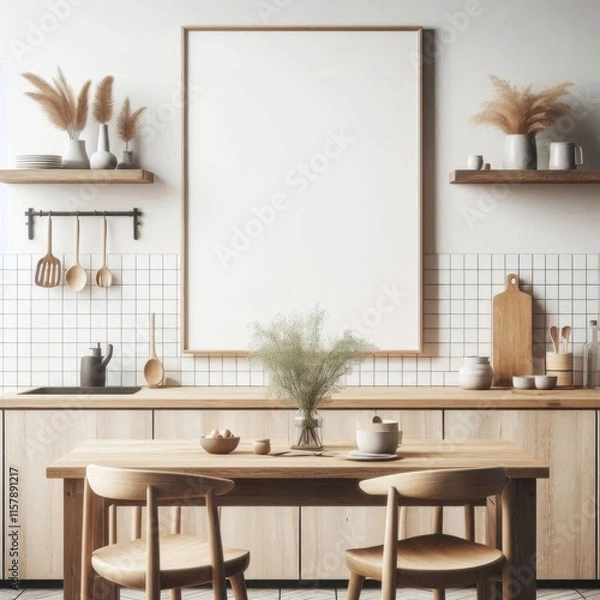 Fototapeta kitchen frame interior design