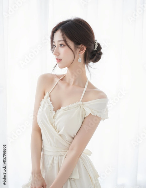 Obraz Ai female model