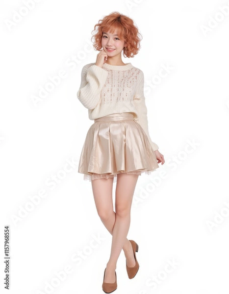 Obraz Ai female model