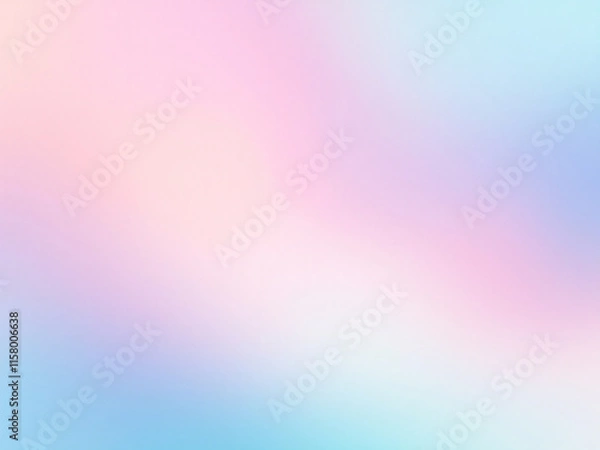 Fototapeta Gradient background with vibrant colors, blurred transition, abstract design.