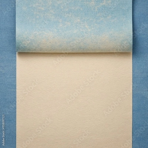 Obraz blue paper background