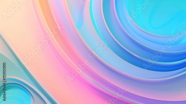 Obraz Pastel rainbow Gradient Colorful Abstract background