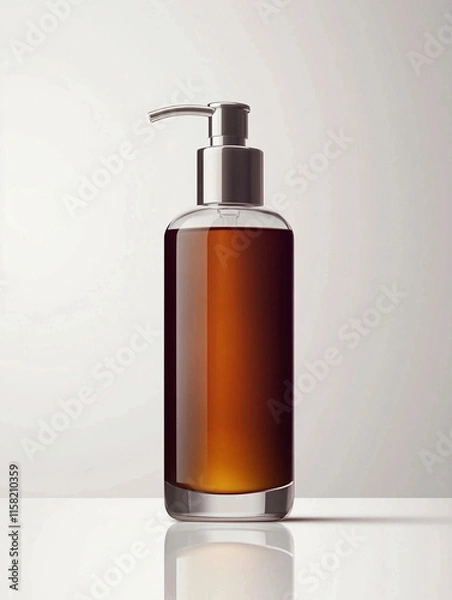 Fototapeta bottle on white background