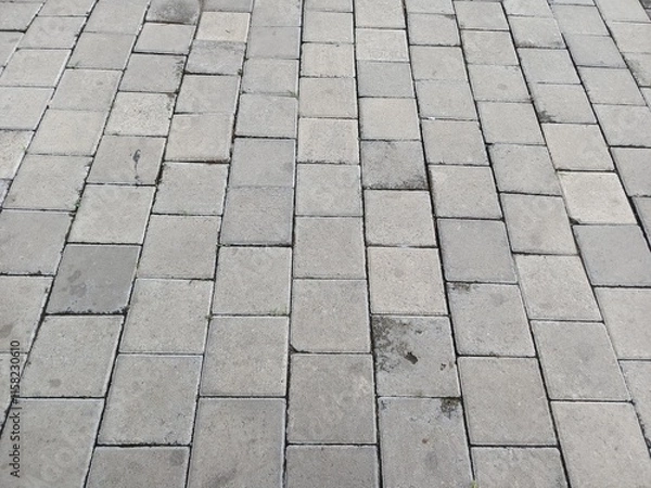 Fototapeta stone block paving