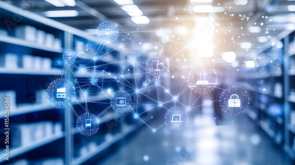 Obraz How virtual and augmented reality change the way businesses engage with customers, enhancing brand experiences, and revolutionizing product demonstrations and services through immersive technologies.
