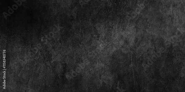 Fototapeta  Old grunge textures with scratches and cracks, dark grey black slate background or texture, concrete wall background, plaster black wall Monochrome charcoal background.
