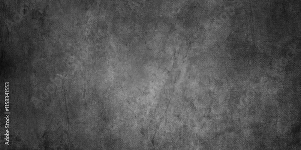 Fototapeta  Old grunge textures with scratches and cracks, dark grey black slate background or texture, concrete wall background, plaster black wall Monochrome charcoal background.