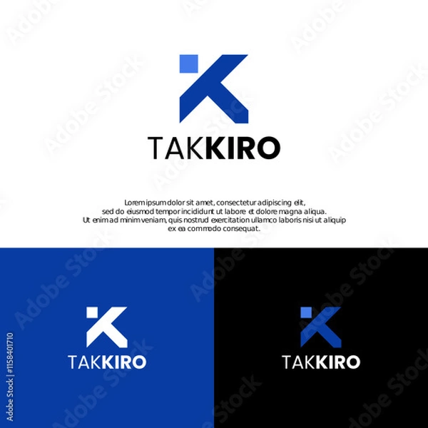 Fototapeta TK Logo Concept