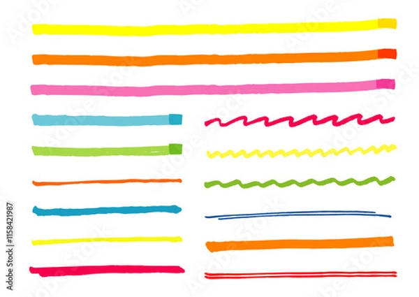 Obraz 手書きマーカー