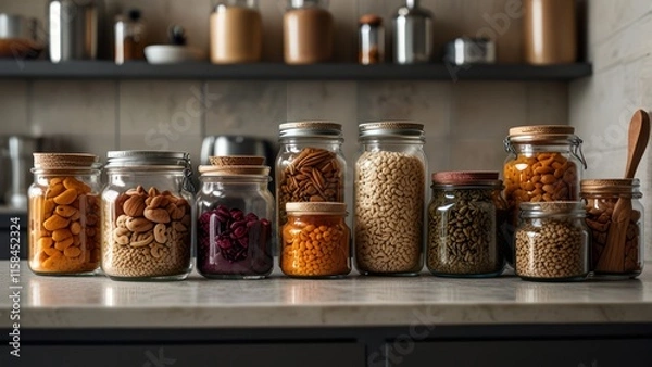 Obraz spices in a jars
