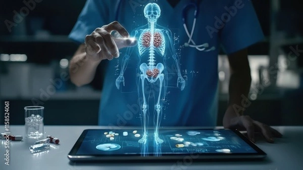 Obraz The Medical Hologram Display