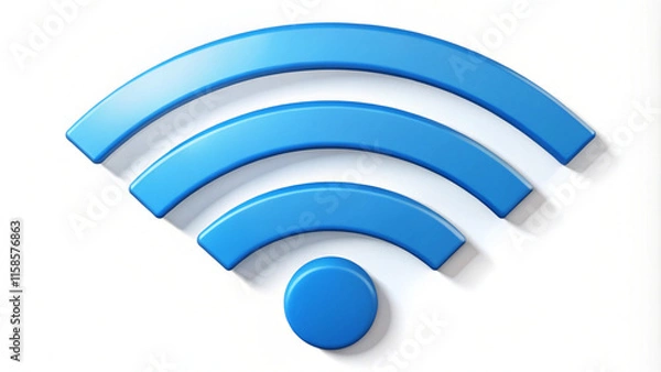 Fototapeta wireless network icon