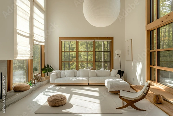 Fototapeta modern living room