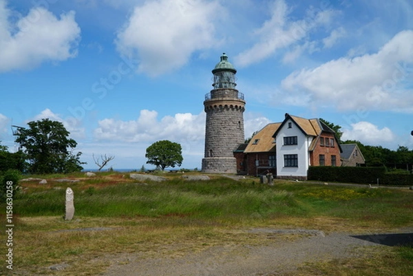 Fototapeta Bornholm - Hammeren Lighthouse