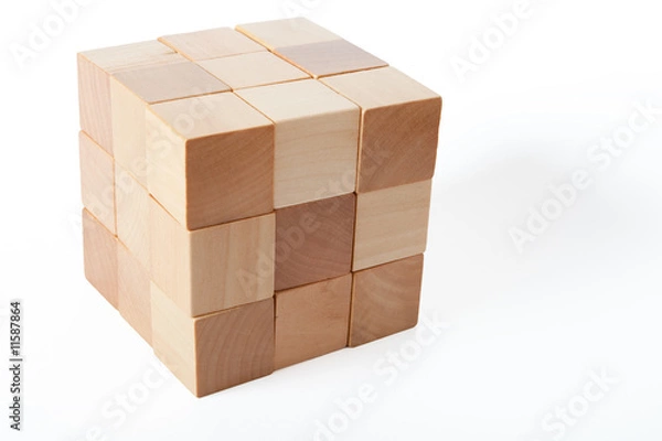 Obraz Brick of cubes