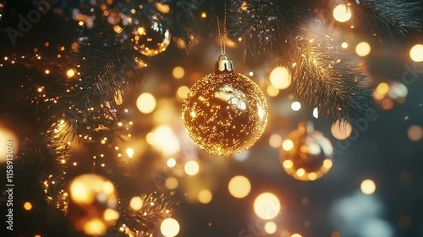 Obraz Happy New Year celebration background 