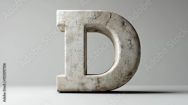 Fototapeta Alphabets D
