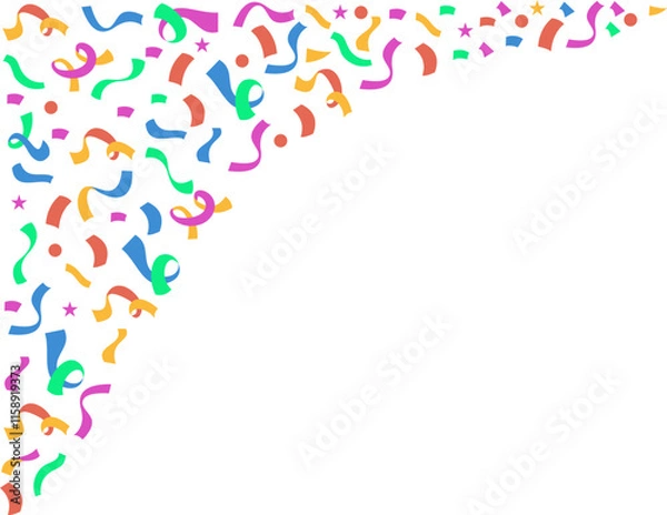 Obraz New Year Conffeti Corner