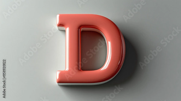 Fototapeta Alphabets D