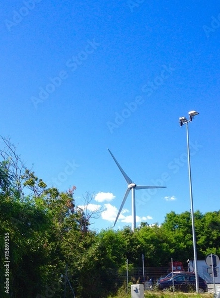 Fototapeta pala eolica
