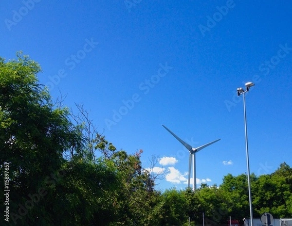 Fototapeta generatore eolico