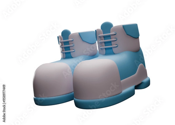 Obraz 3D icon shoes for anything up to you