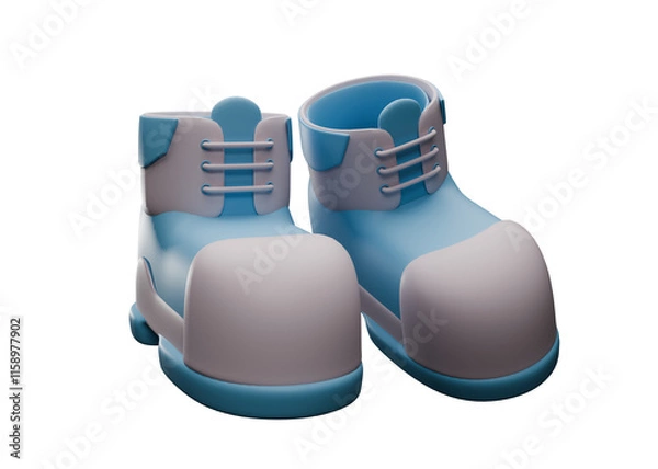 Obraz 3D icon shoes for anything up to you