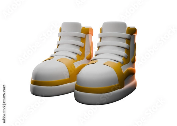 Obraz 3D icon shoes for anything up to you