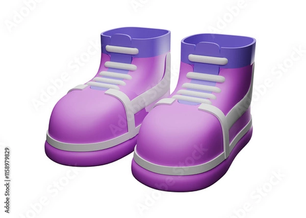 Obraz 3D icon shoes for anything up to you