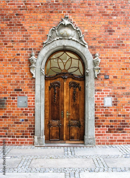 Obraz Beautiful old door