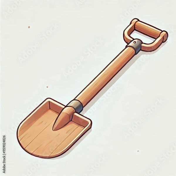 Obraz spade and shovel