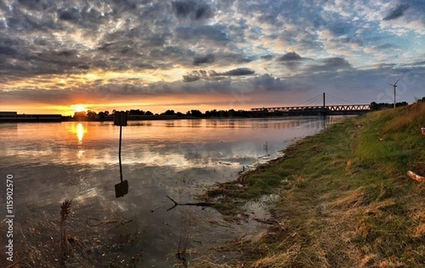 Fototapeta sunset Maxsau