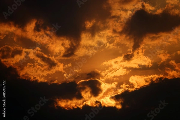 Obraz 夕焼け雲_315