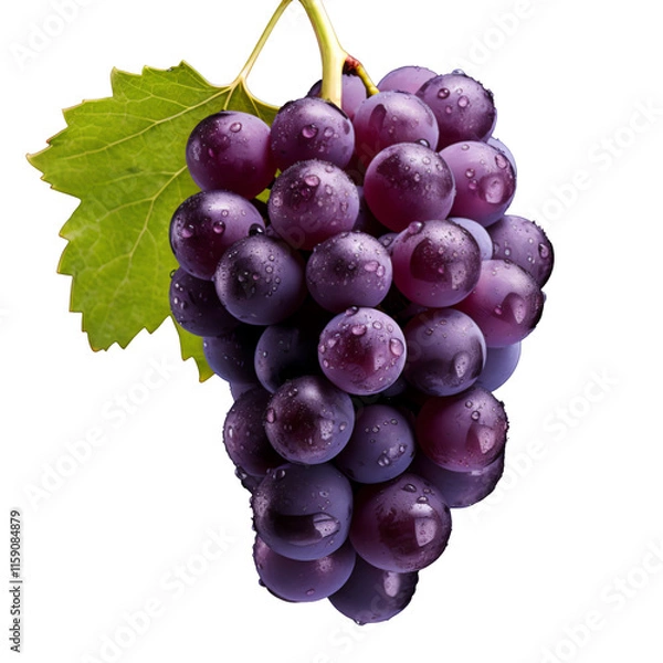Fototapeta a close up of a bunch of grapes