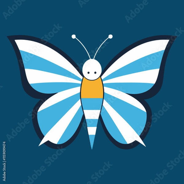 Obraz bee and flower