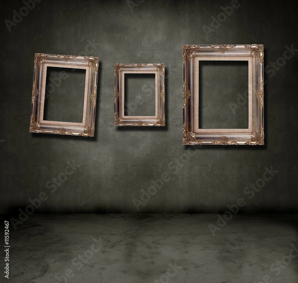 Obraz Frames dark room